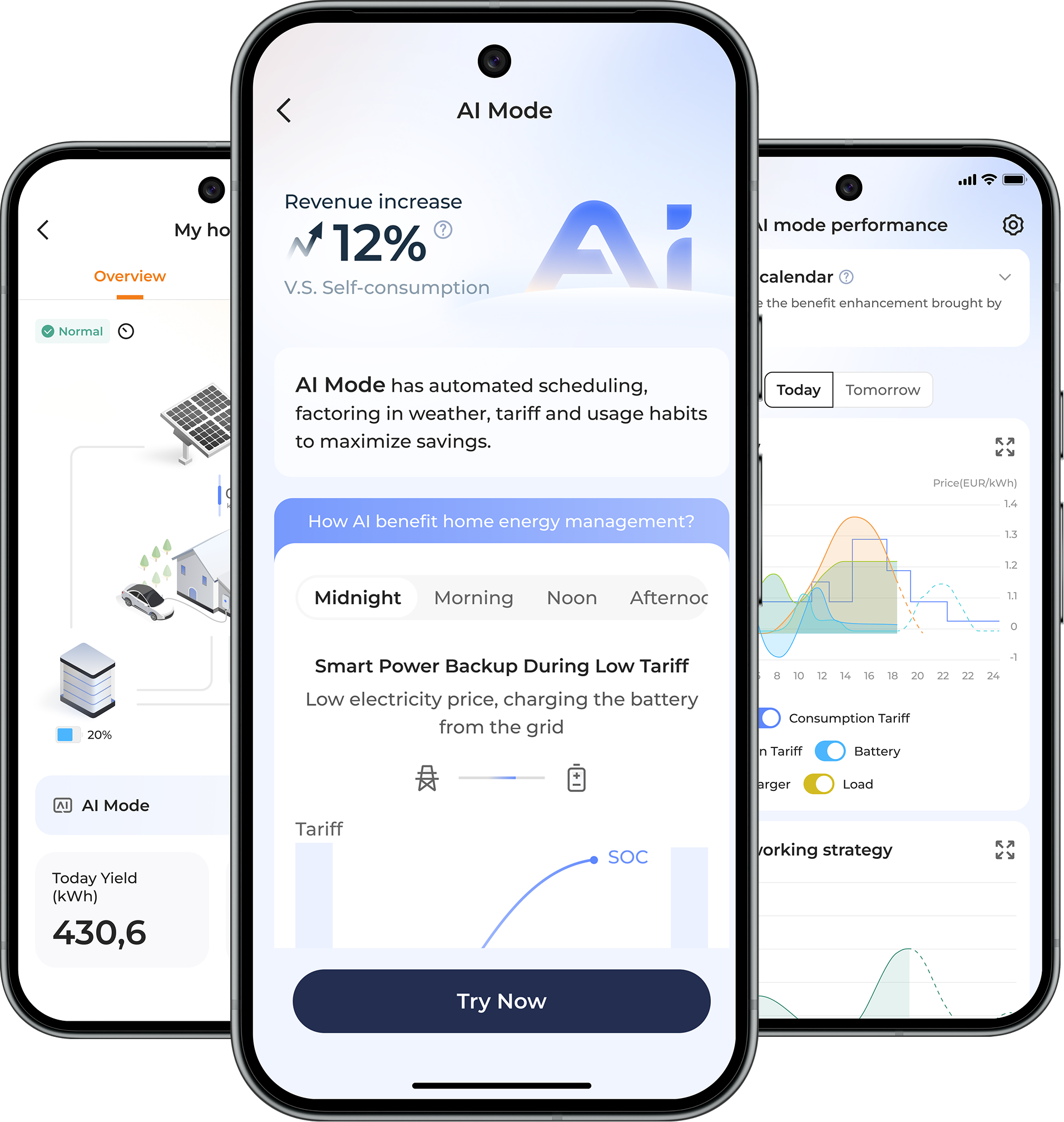 AI for energy management system preview