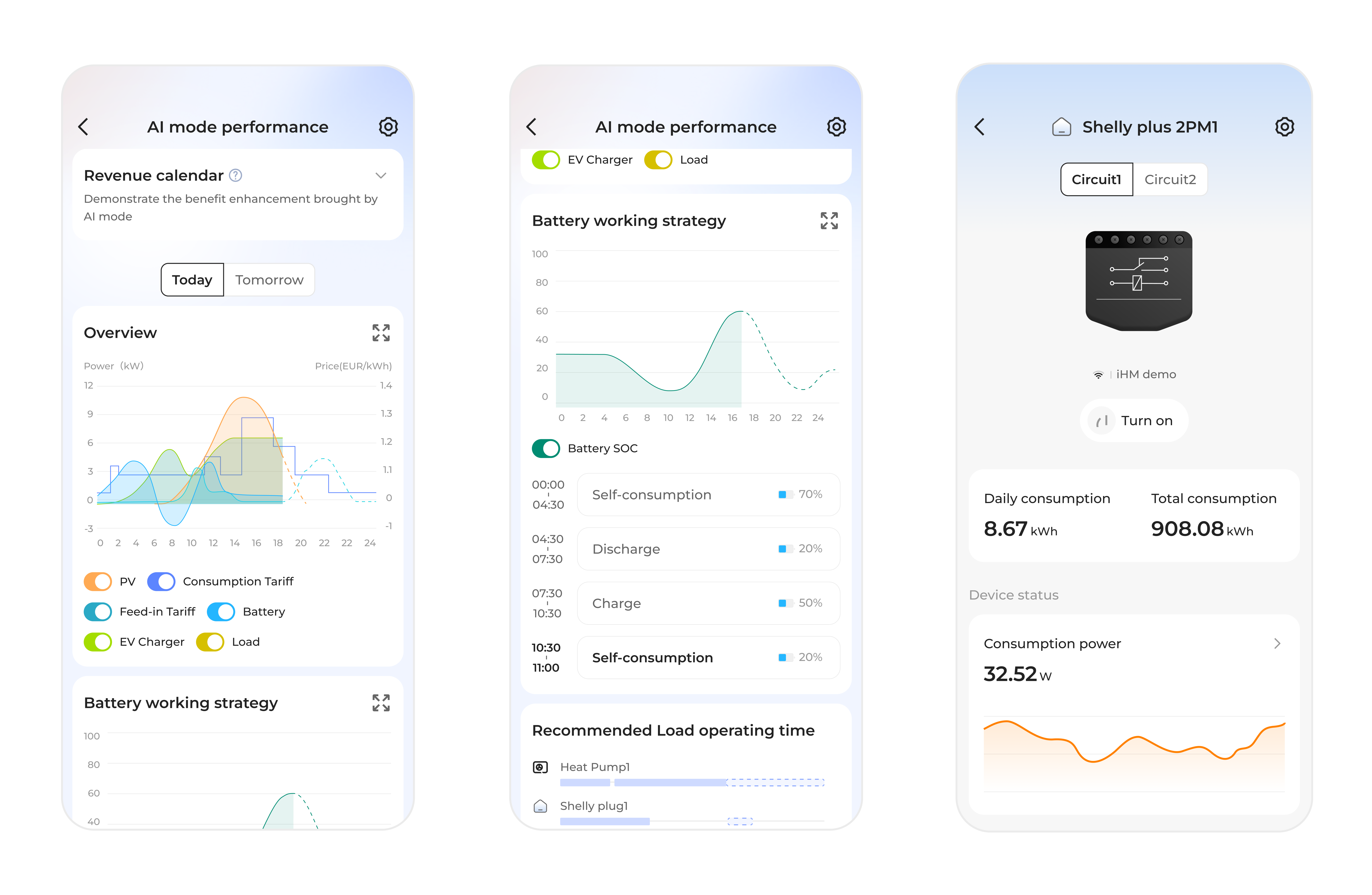 iHomeManager design iteration screen 2