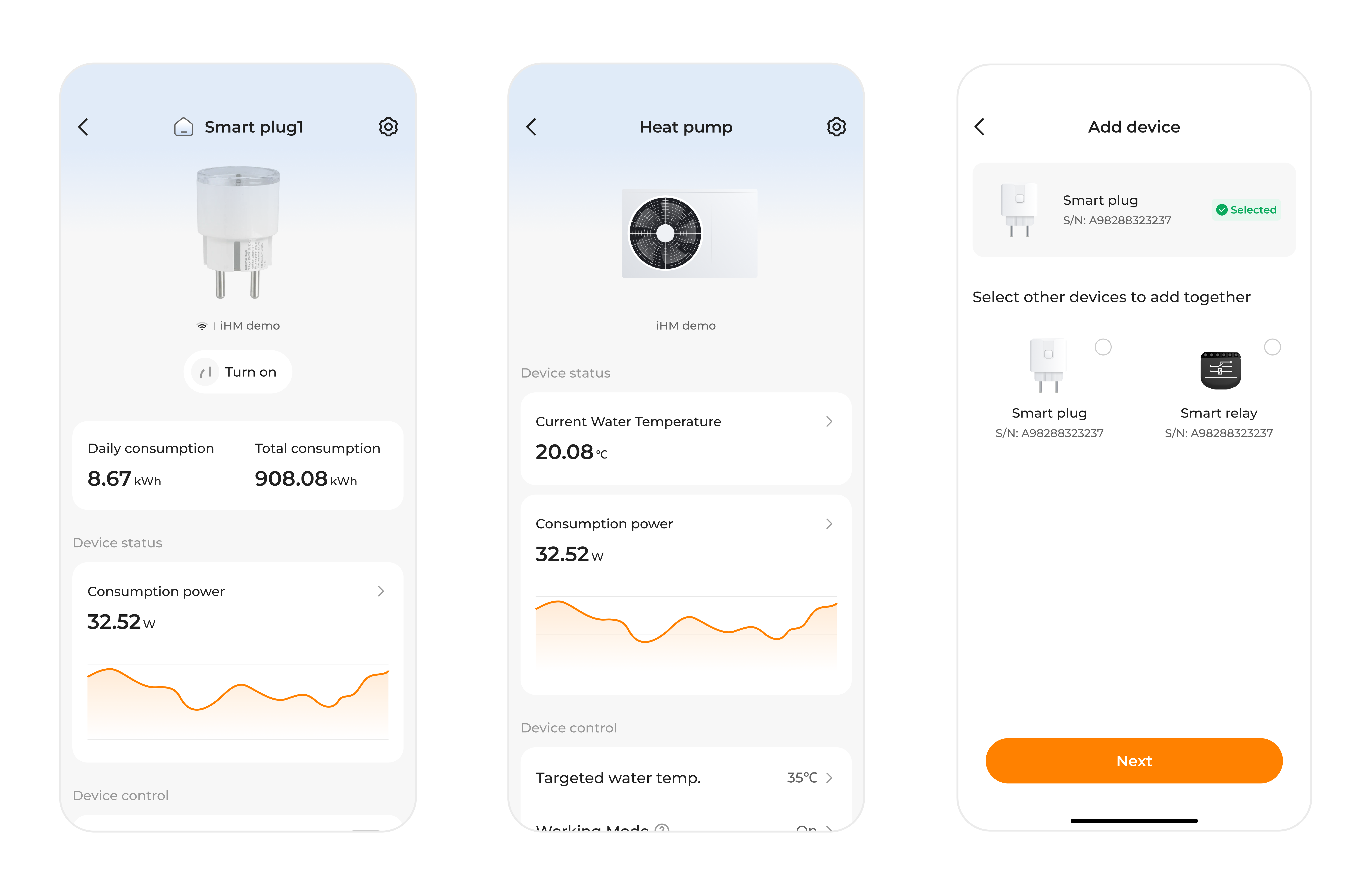 iHomeManager design iteration screen 3